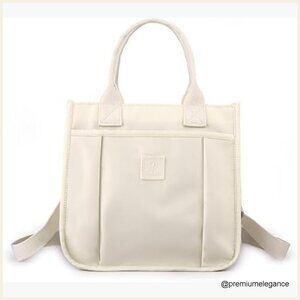 Nylon Tote Bag with Zipper Hobo Satchel Crossbody Messenger Purse